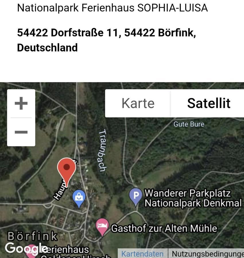 Nationalpark Ferienhaus Sophia-Luisa Borfink 外观 照片
